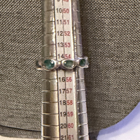 Silpada Sterling Silver & Aqua Blue Glass “Northern Lights” Ring R2280 - Picture 7 of 9